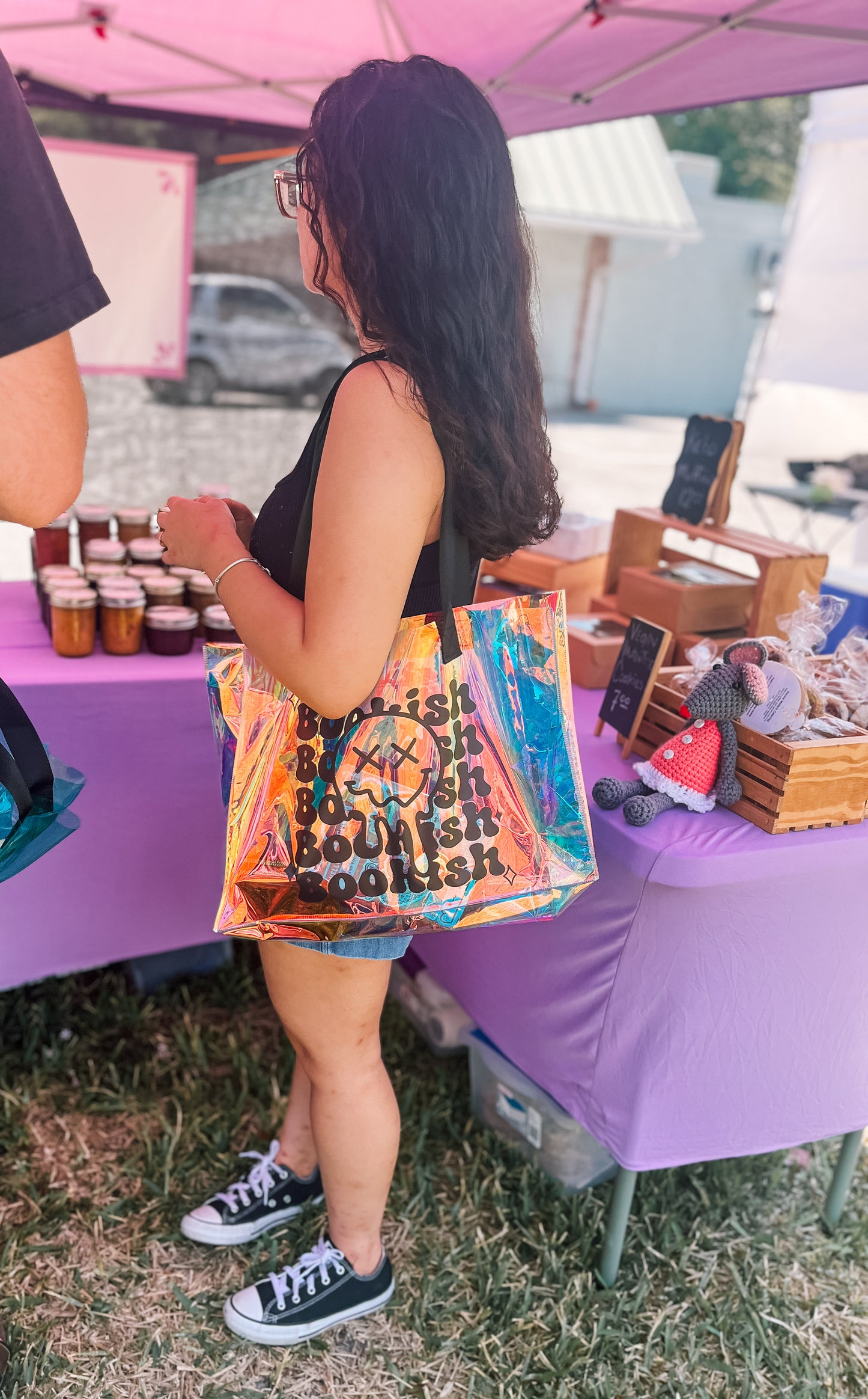 Bookish Jelly Tote