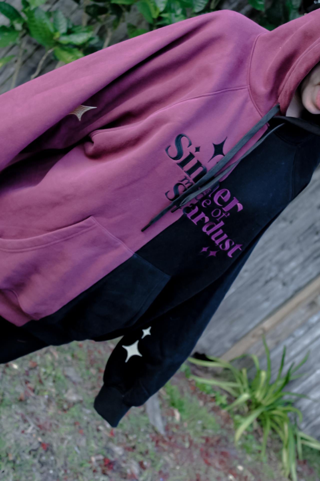 Sinner made of Stardust - Split Hoodie