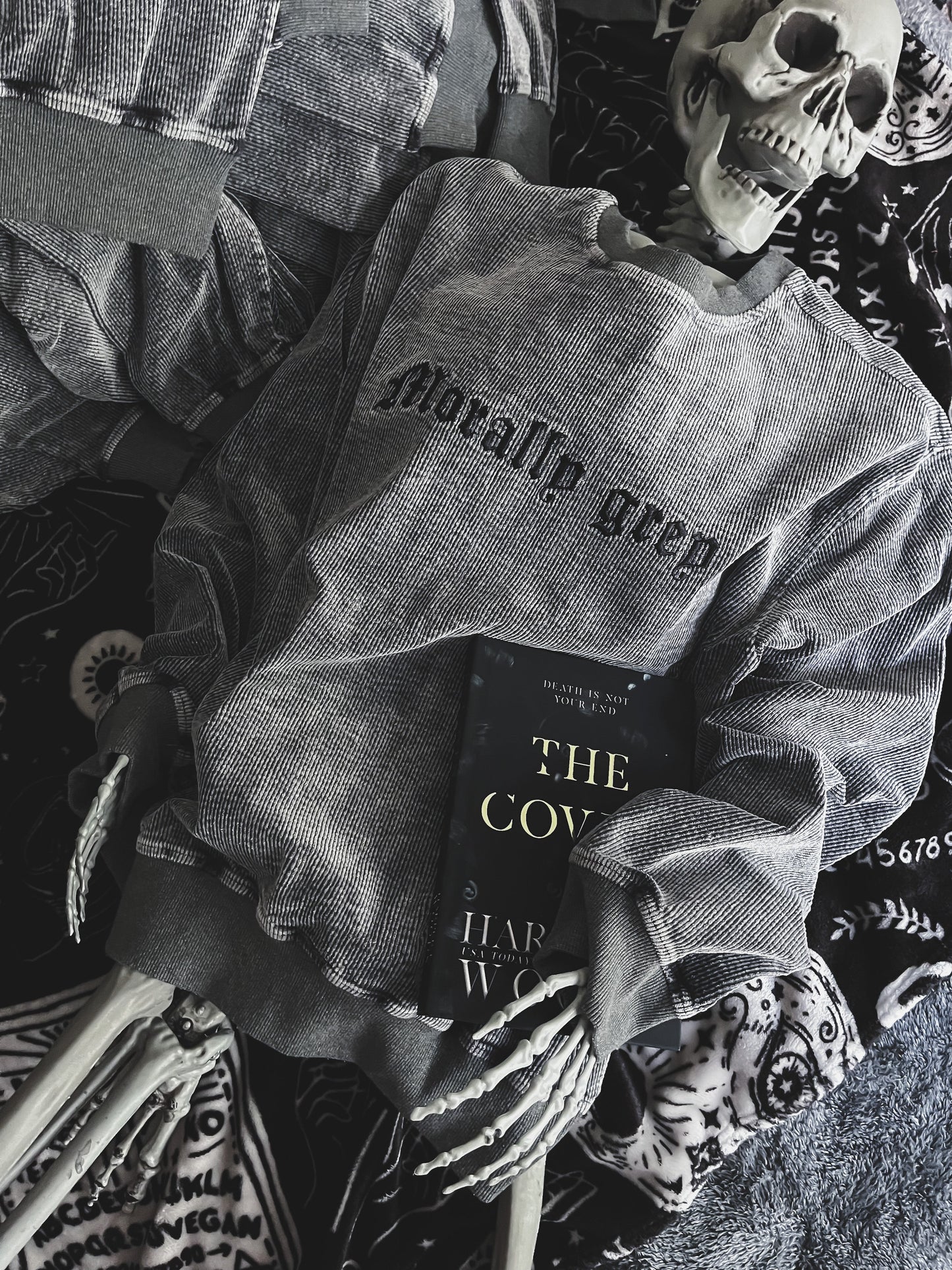 PRE-ORDER: Morally Grey Corduroy Crew - Exclusive