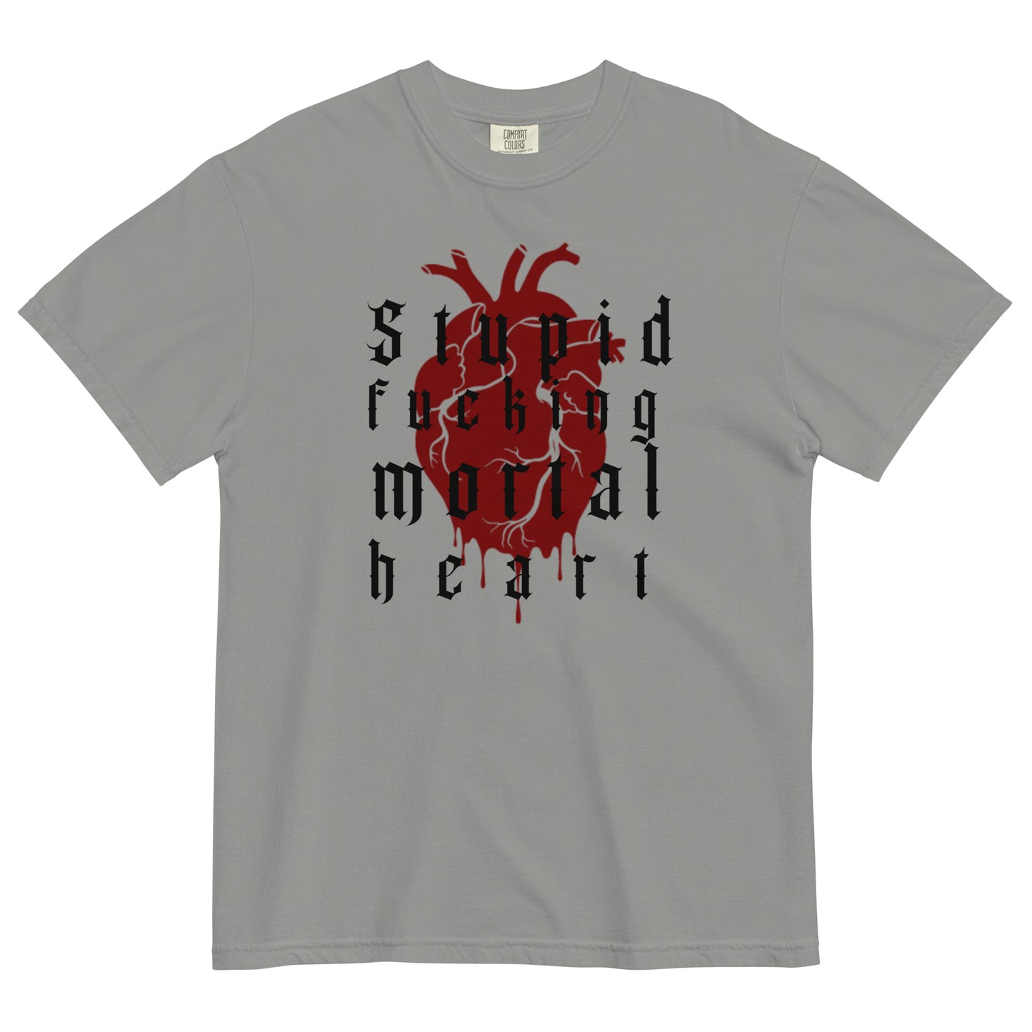 OG Stupid F-ing Mortal Heart heavyweight t-shirt