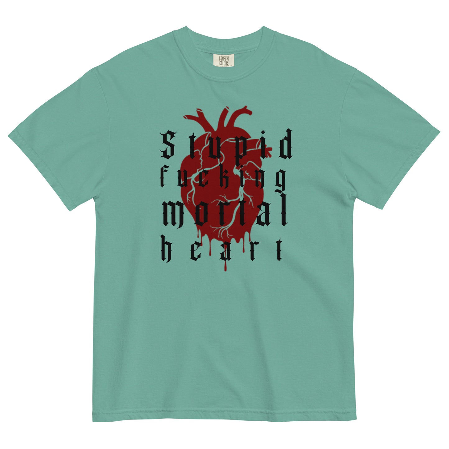 OG Stupid F-ing Mortal Heart heavyweight t-shirt