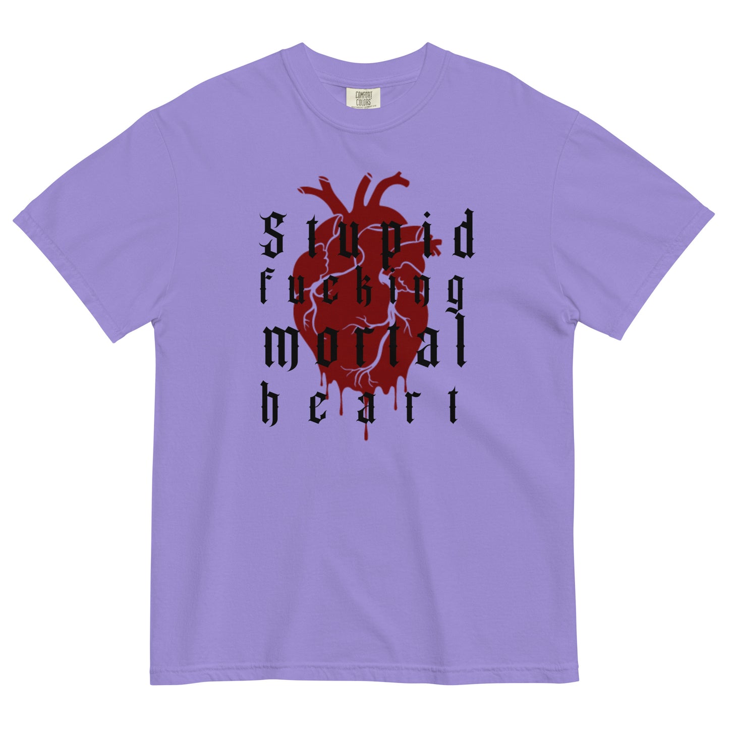 OG Stupid F-ing Mortal Heart heavyweight t-shirt