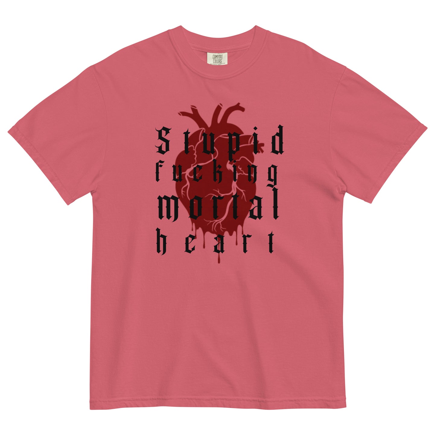 OG Stupid F-ing Mortal Heart heavyweight t-shirt