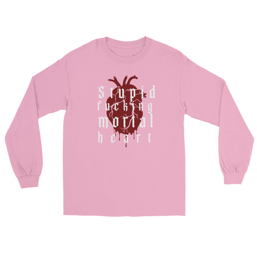OG - Stupid F -ing Mortal Heart Long Sleeve Shirt