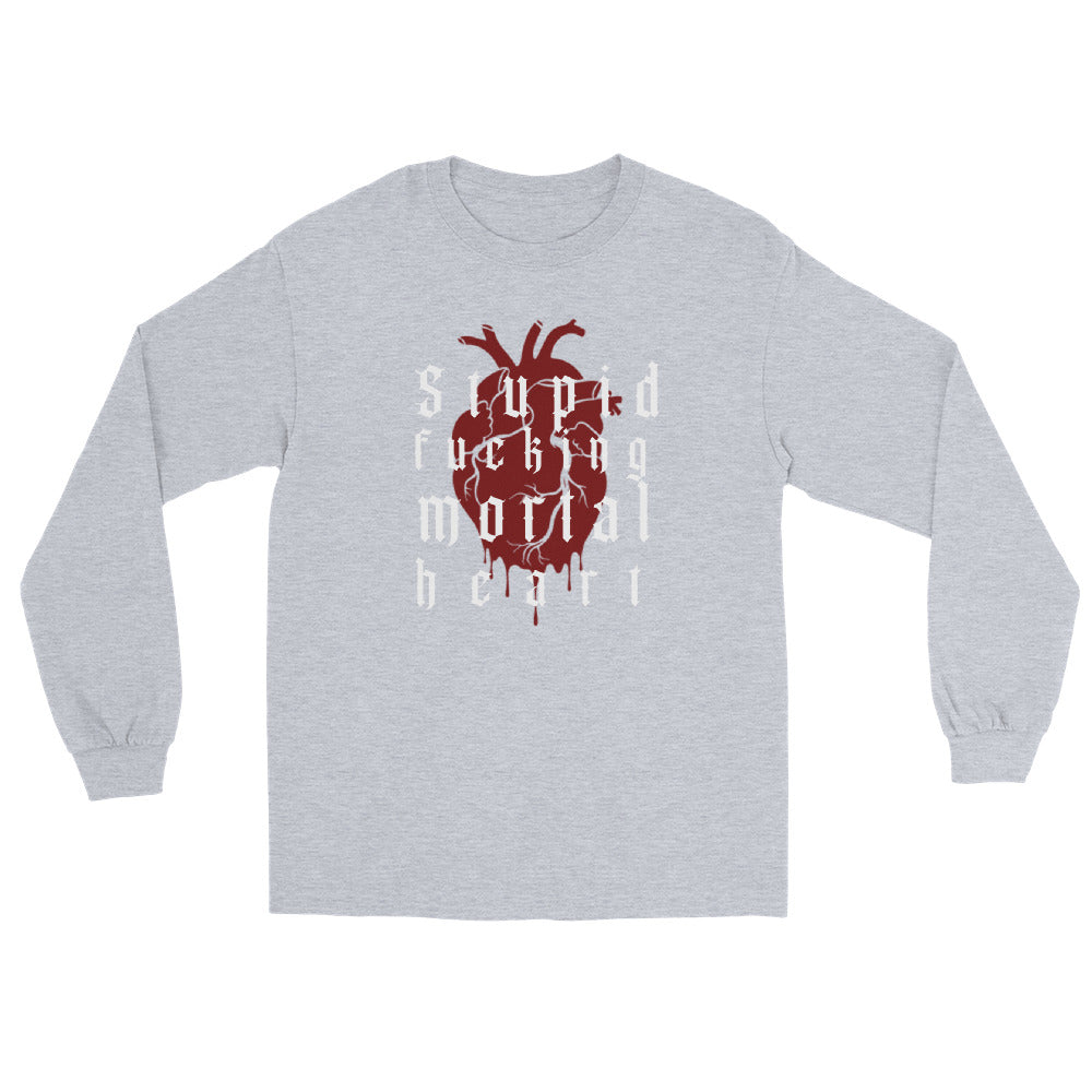 OG - Stupid F -ing Mortal Heart Long Sleeve Shirt