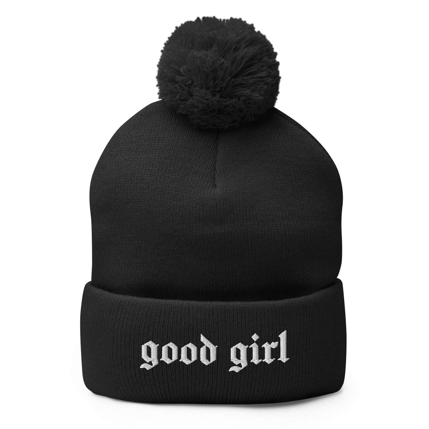 Good Girl -Pom-Pom Beanie