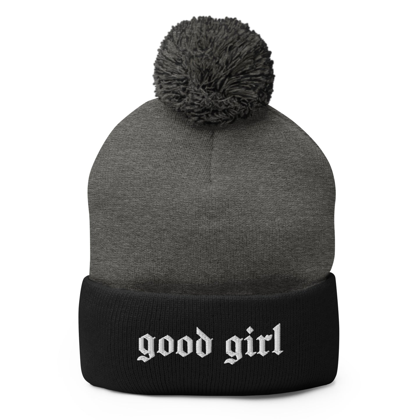 Good Girl -Pom-Pom Beanie