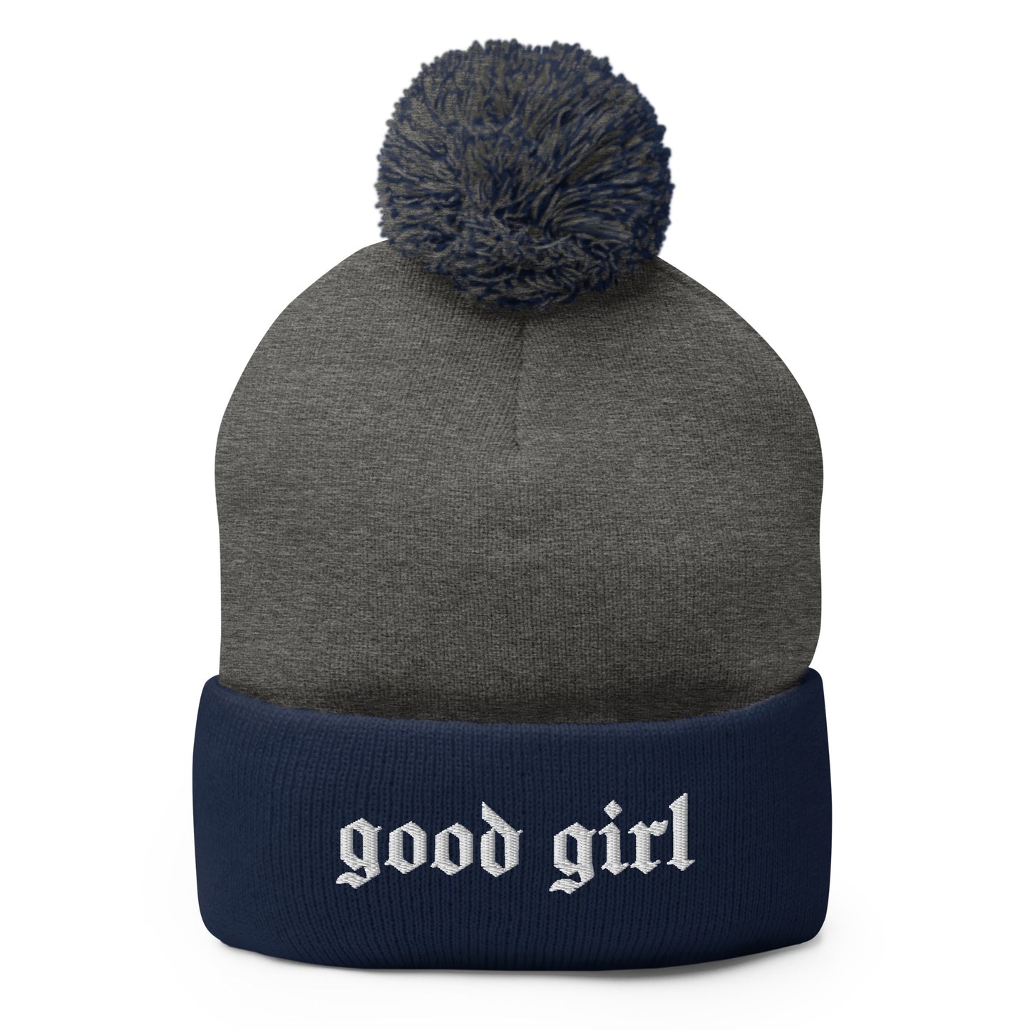 Good Girl -Pom-Pom Beanie