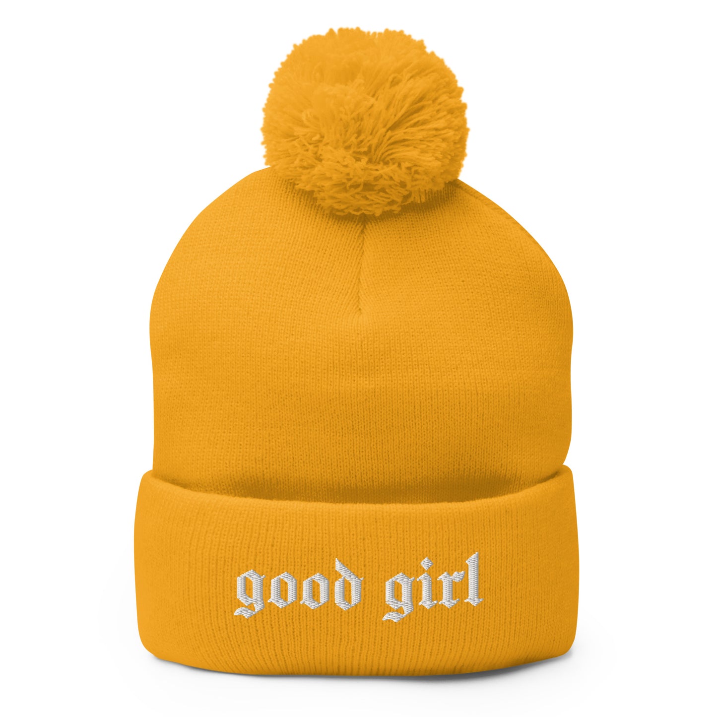 Good Girl -Pom-Pom Beanie