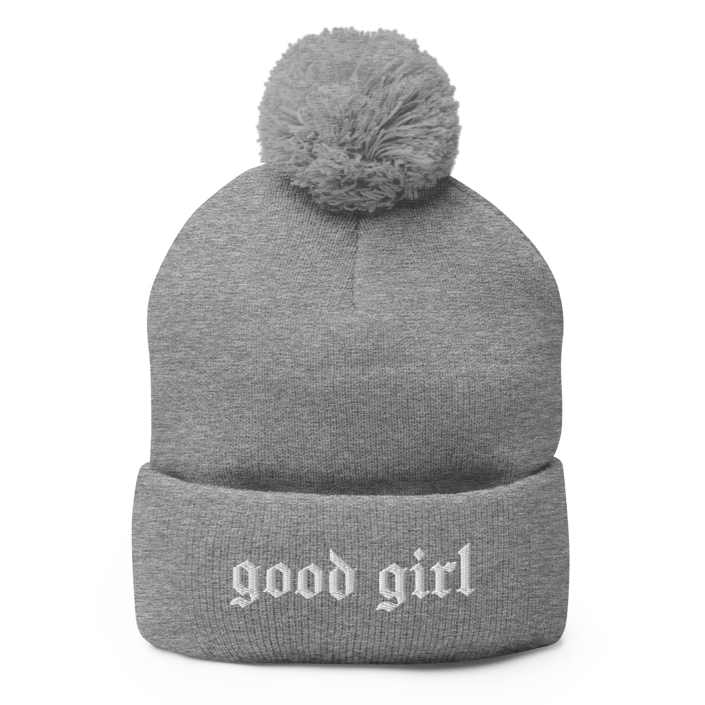 Good Girl -Pom-Pom Beanie