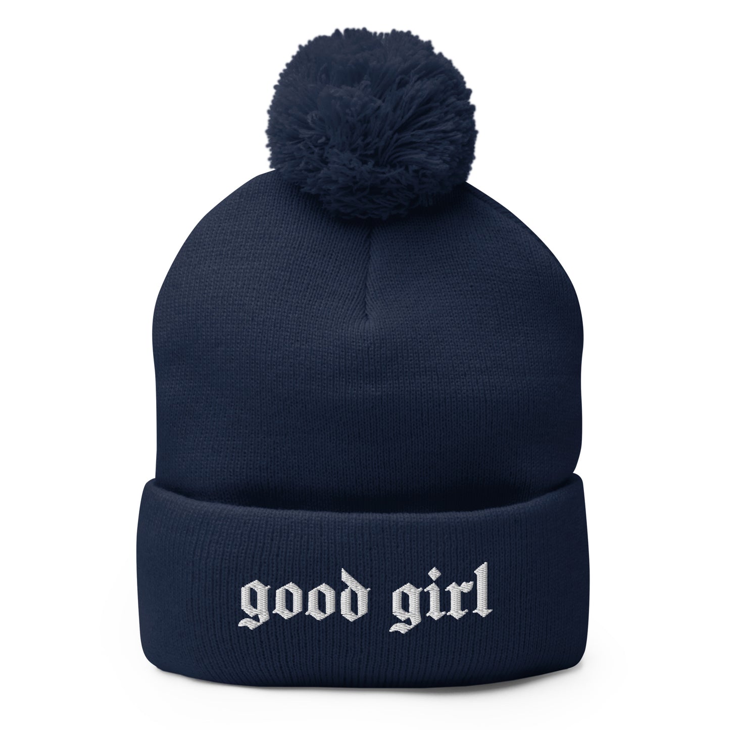 Good Girl -Pom-Pom Beanie