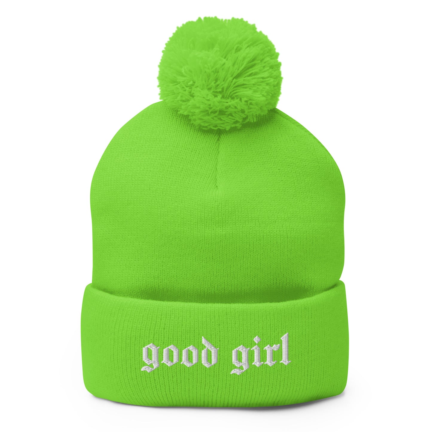 Good Girl -Pom-Pom Beanie