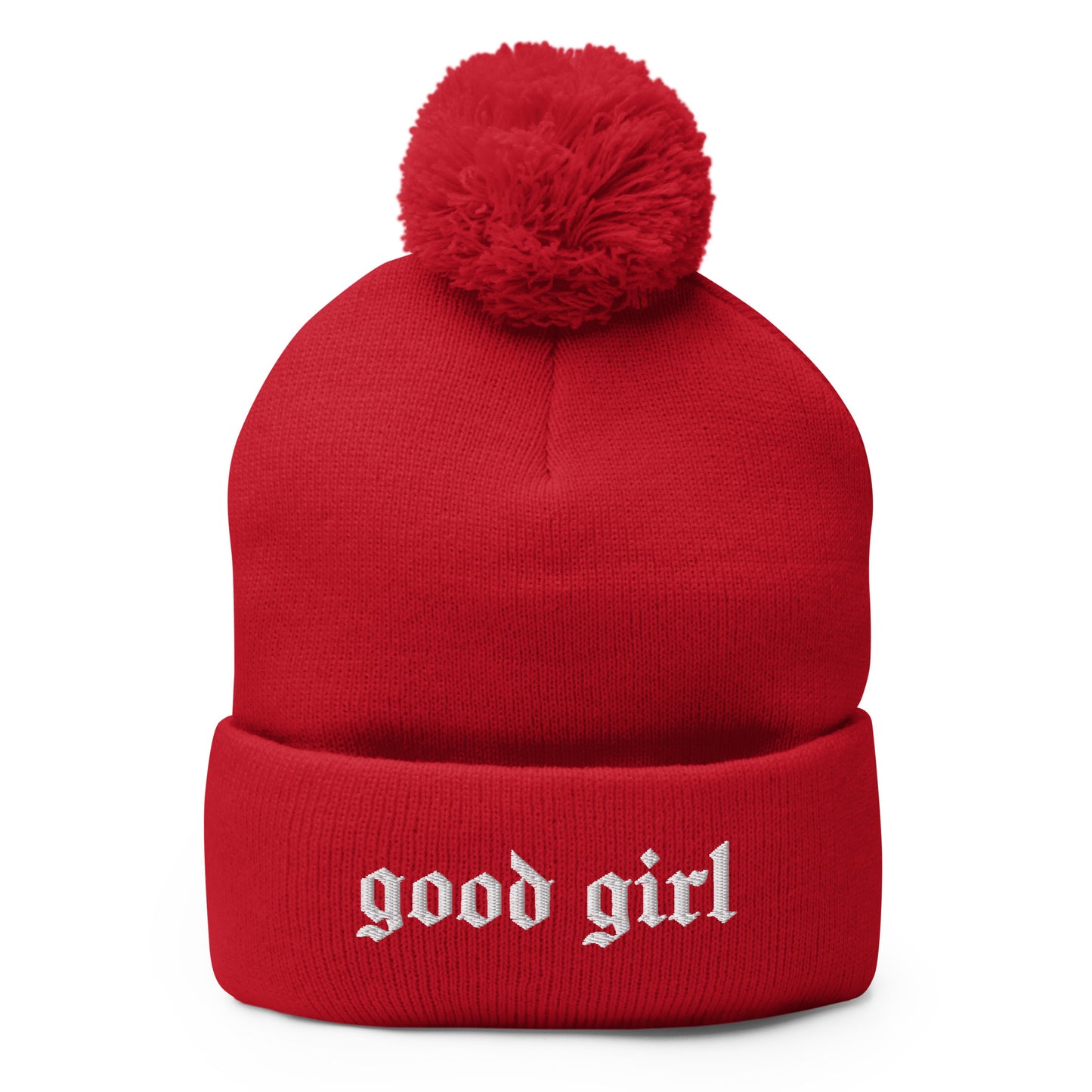 Good Girl -Pom-Pom Beanie
