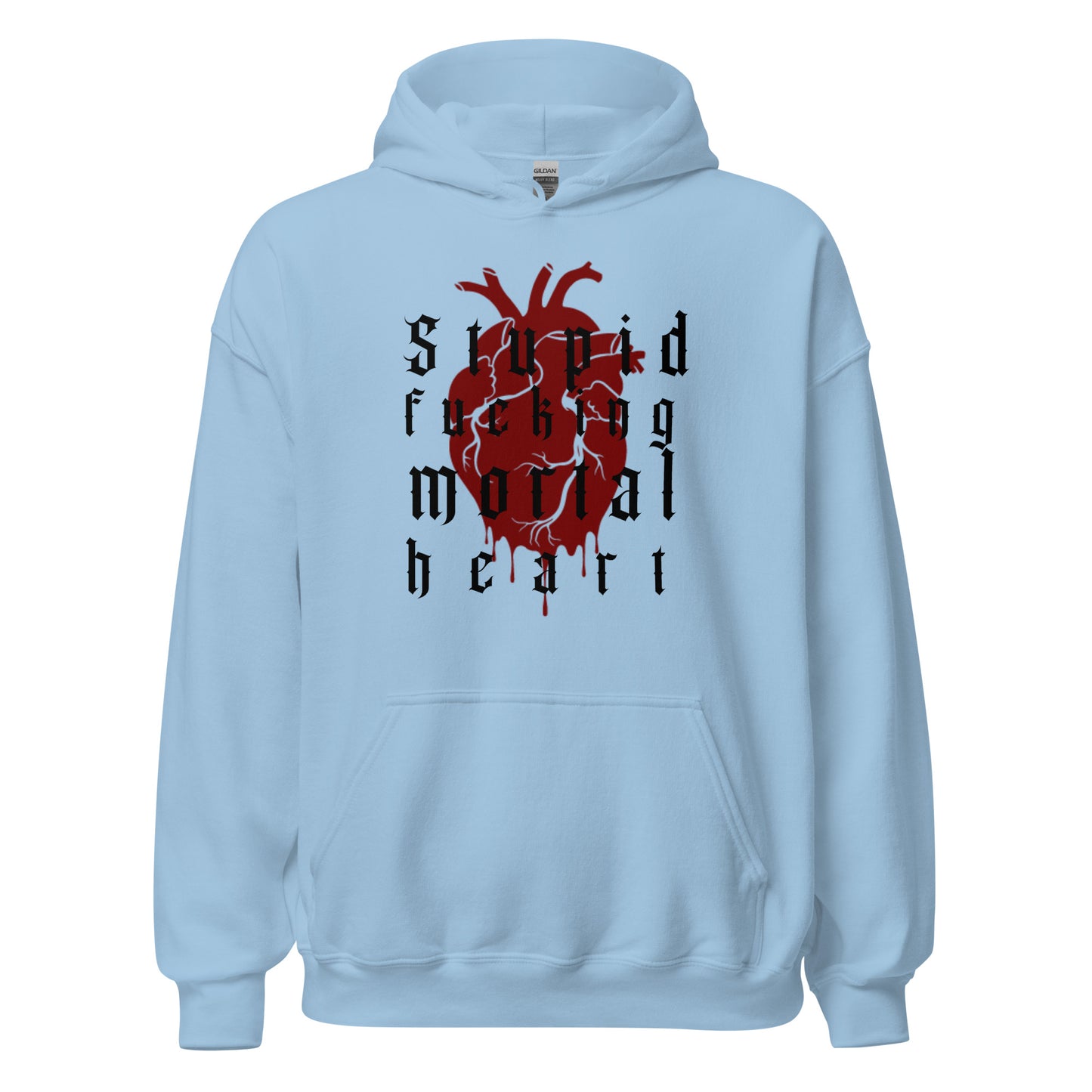 OG Stupid F-ing Mortal Heart Unisex Hoodie