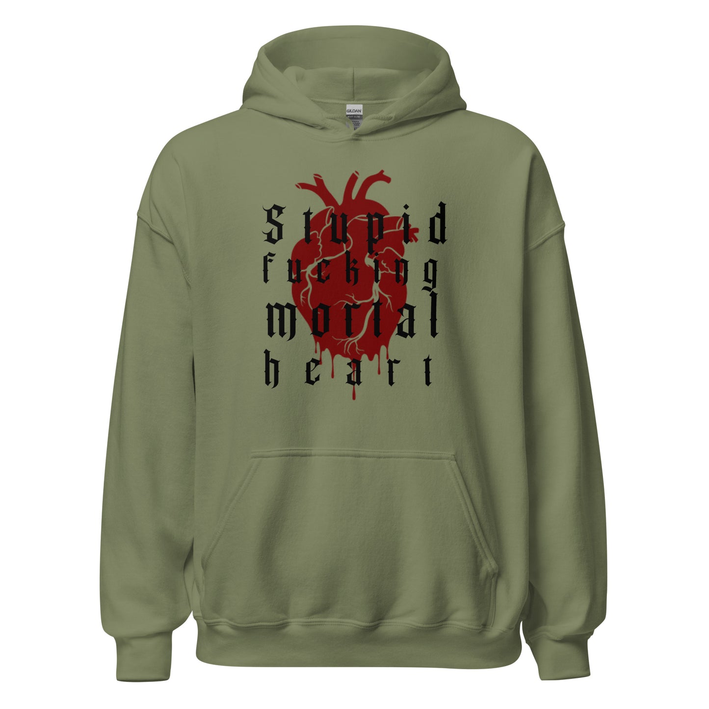 OG Stupid F-ing Mortal Heart Unisex Hoodie
