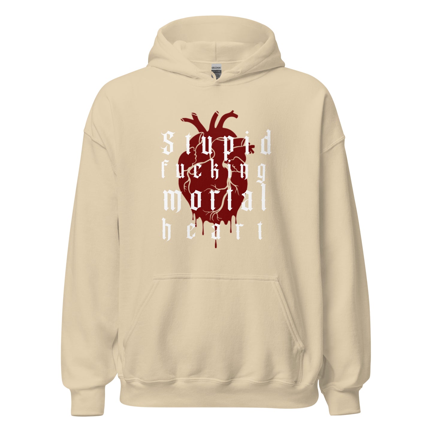 OG- Stupid F-ing Mortal Heart Unisex Hoodie
