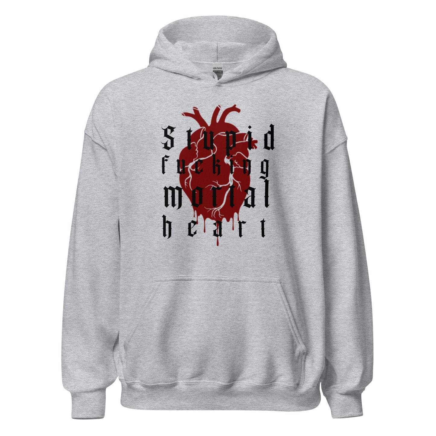 OG Stupid F-ing Mortal Heart Unisex Hoodie