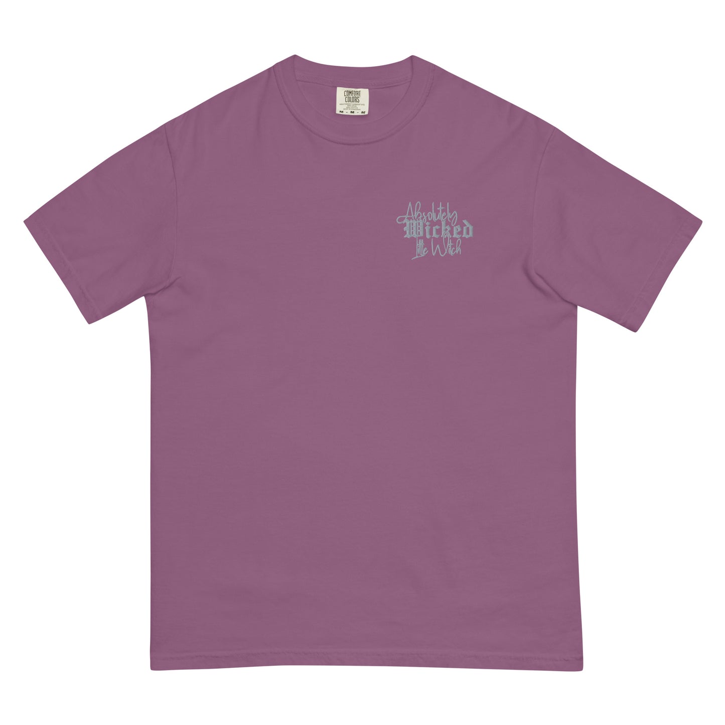 Wicked Little Witch Embroidered Pocket Tee