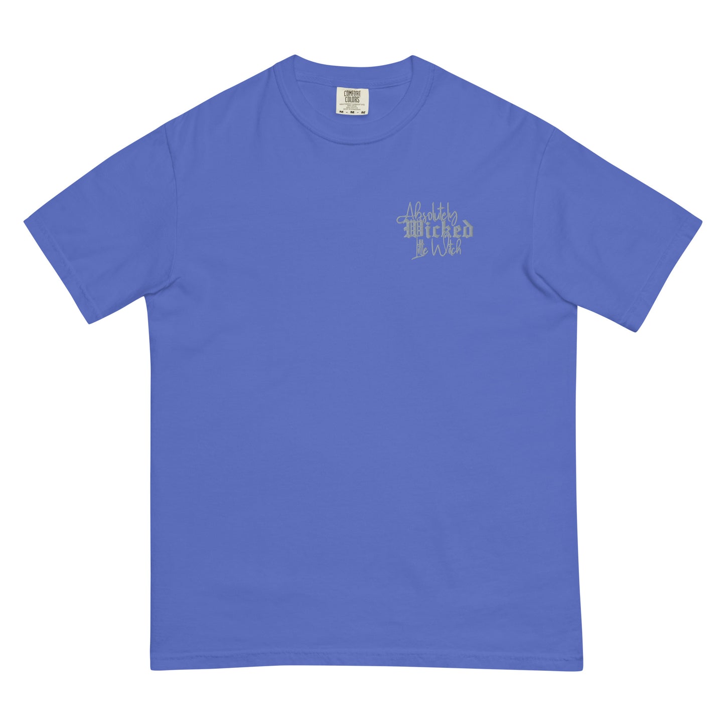 Wicked Little Witch Embroidered Pocket Tee