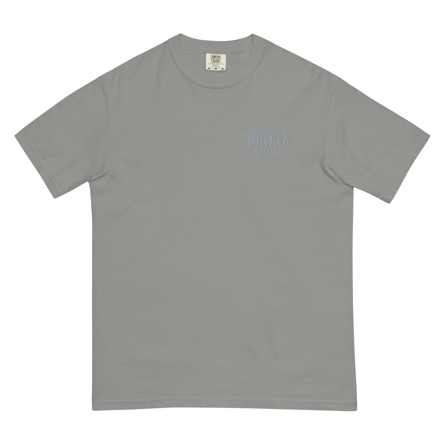 Wicked Little Witch Embroidered Pocket Tee
