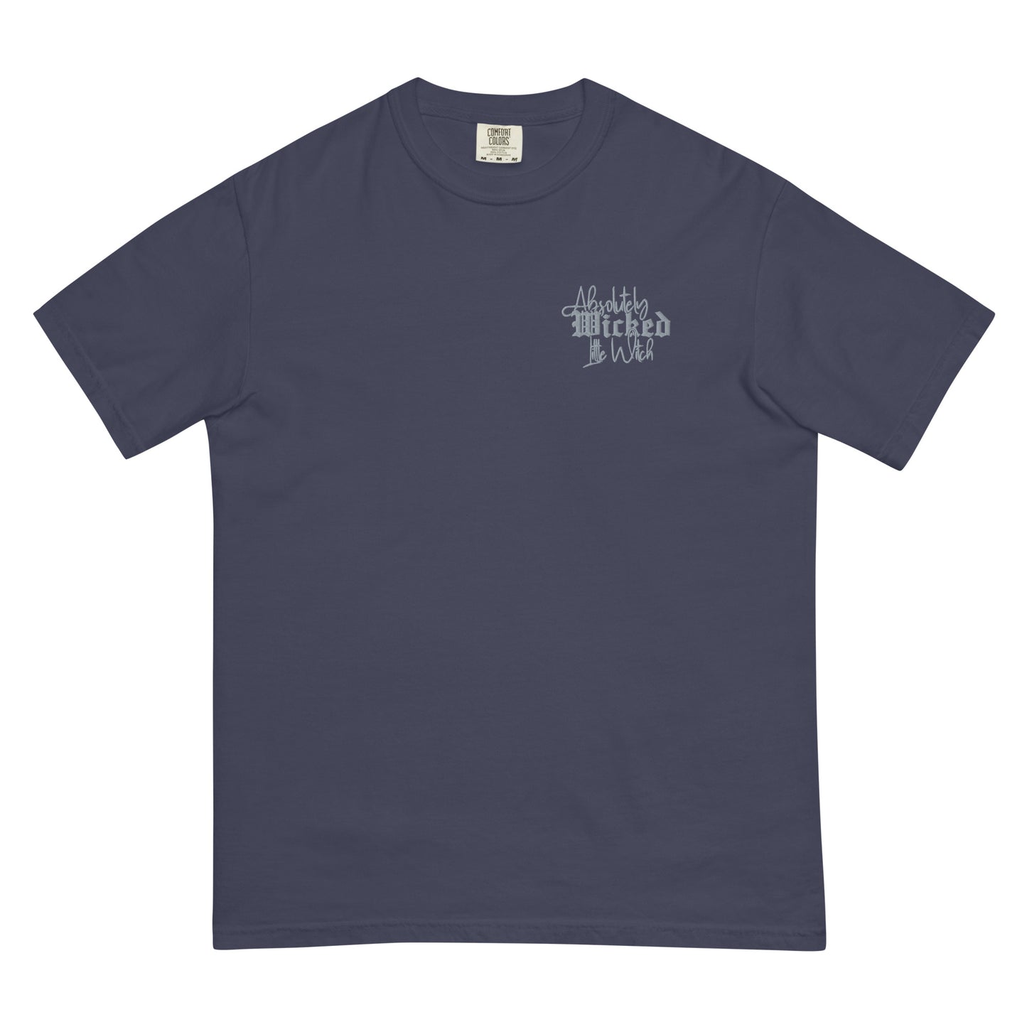 Wicked Little Witch Embroidered Pocket Tee