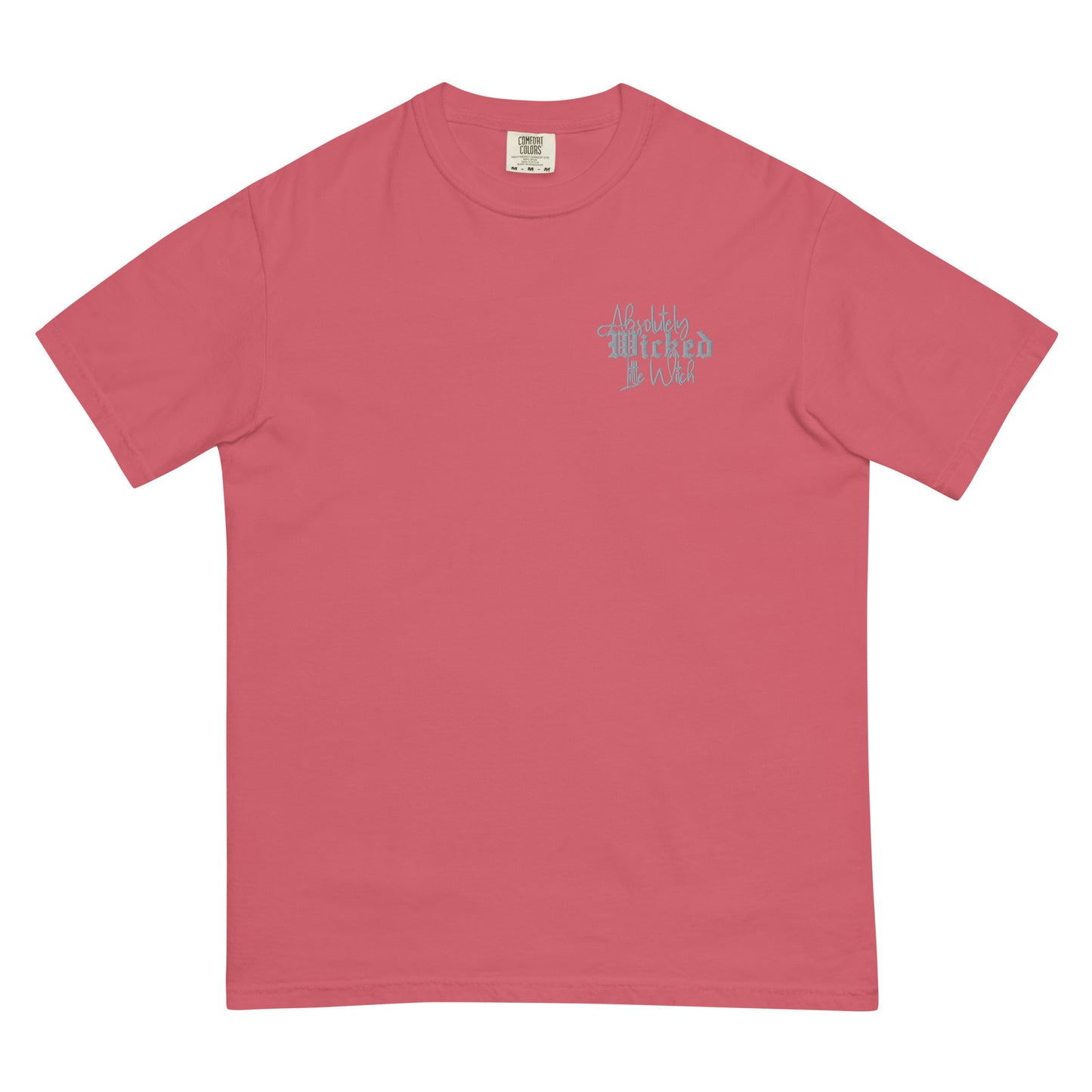 Wicked Little Witch Embroidered Pocket Tee
