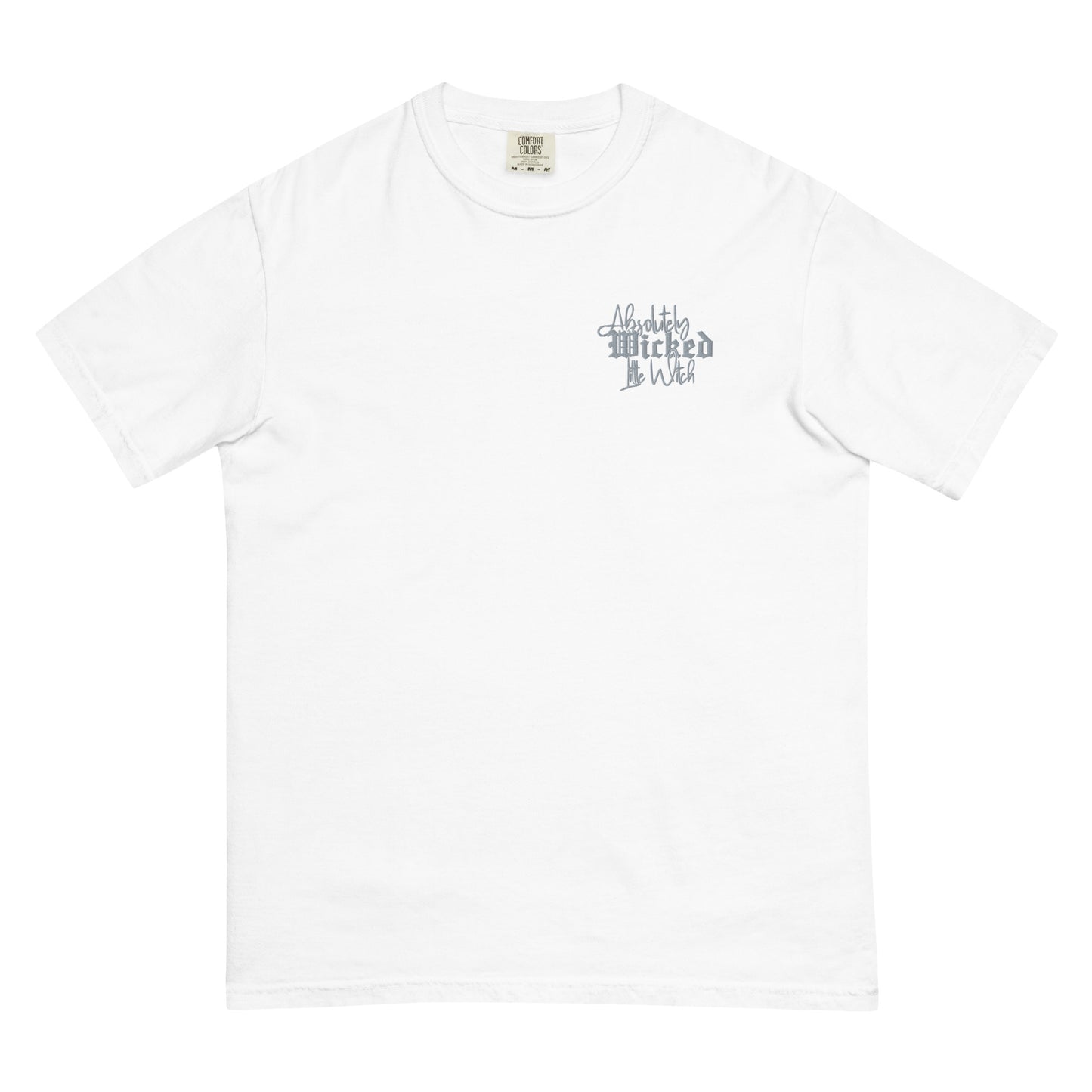 Wicked Little Witch Embroidered Pocket Tee