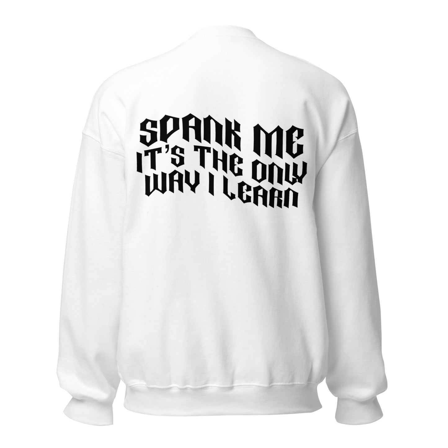Slim Good Girl Crewneck - Black Design