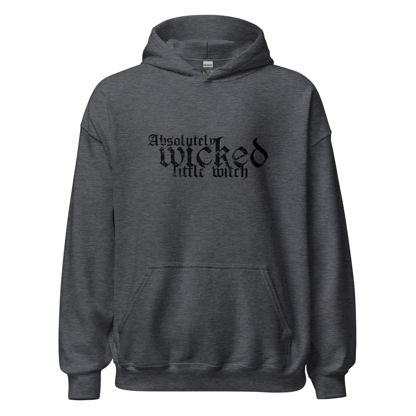Wicked Little Witch -Black Decal - Hoodie - Licensed
