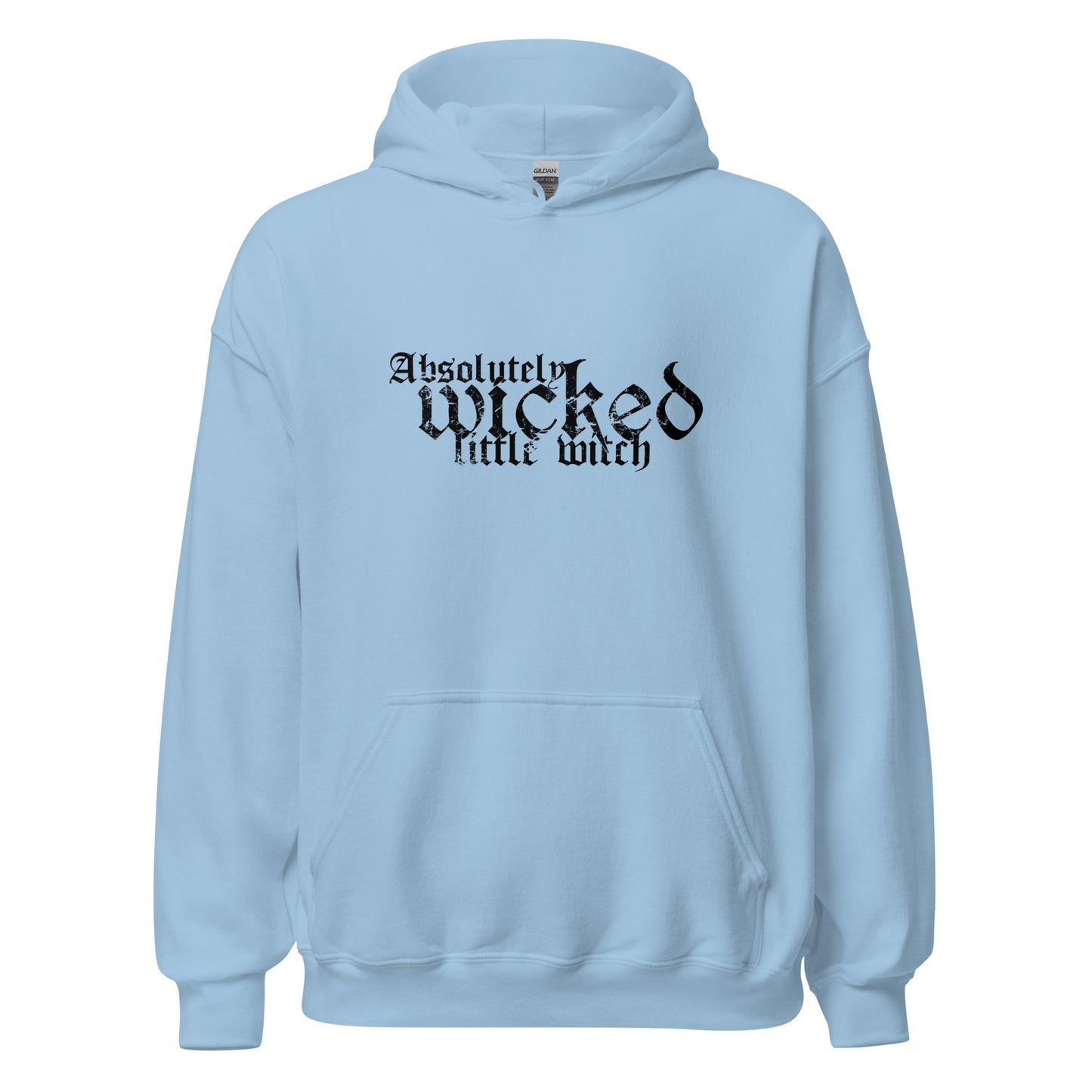 Wicked Little Witch -Black Decal - Hoodie - Licensed