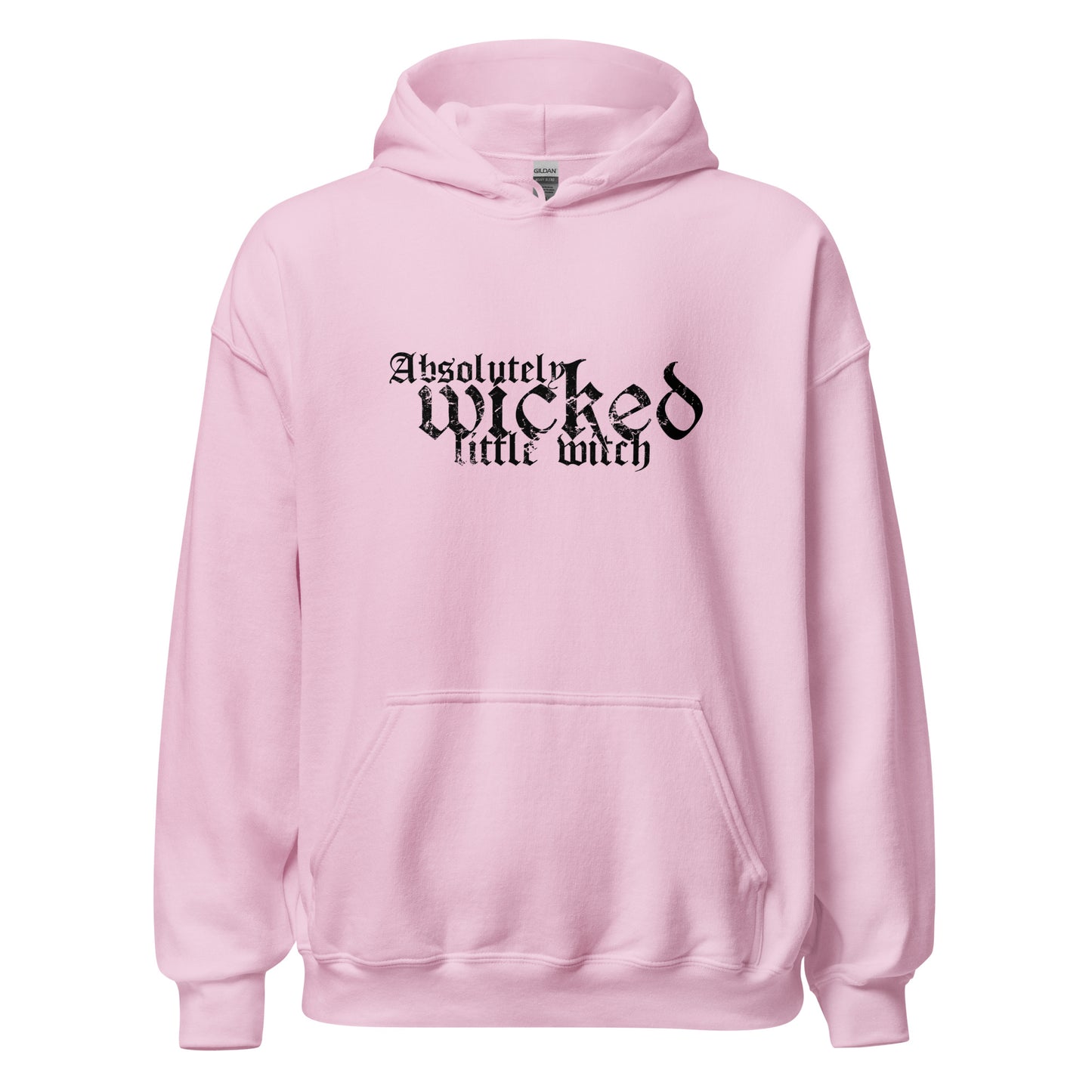 Wicked Little Witch -Black Decal - Hoodie - Licensed