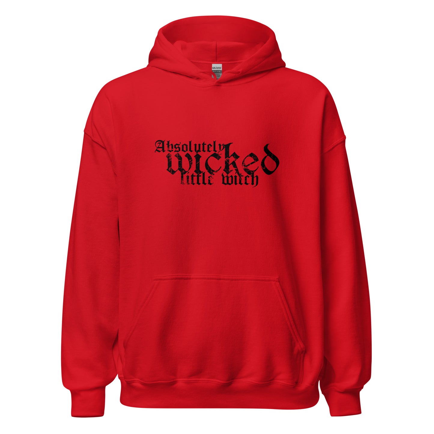 Wicked Little Witch -Black Decal - Hoodie - Licensed