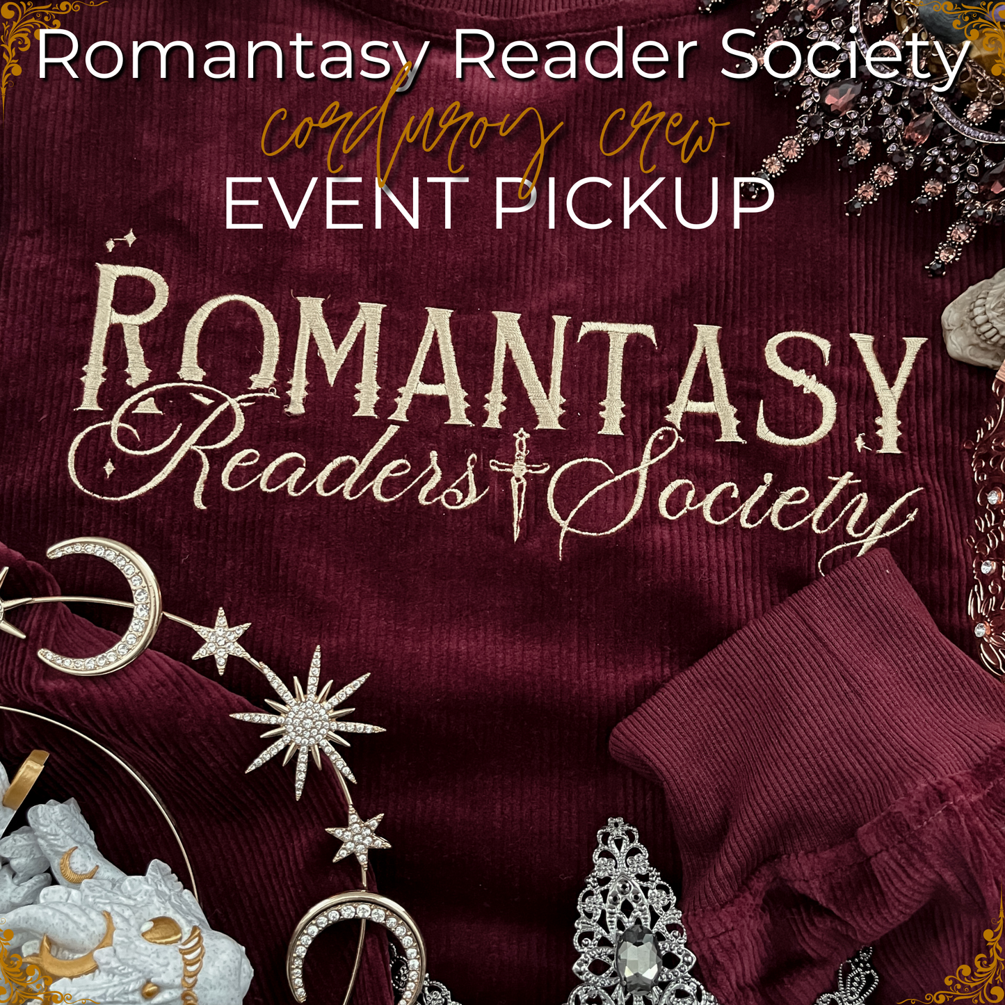 **PICK UP** Event Edition - Romantasy Readers Society Corduroy Crew