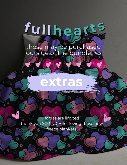 Extras: Galentines Blanket - Full Hearts