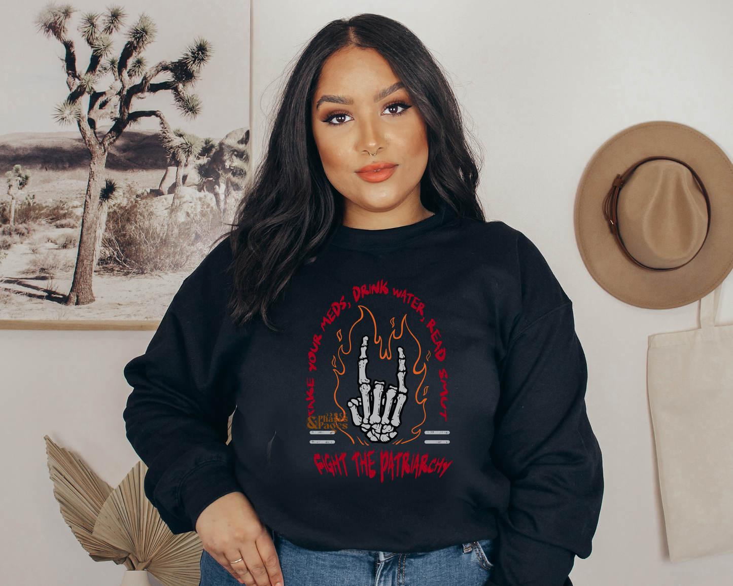 Fight the Patriarchy Crewneck - Officially Licensed