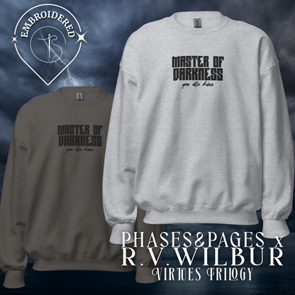 Master of Darkness - Embroidered Crewneck Jumper