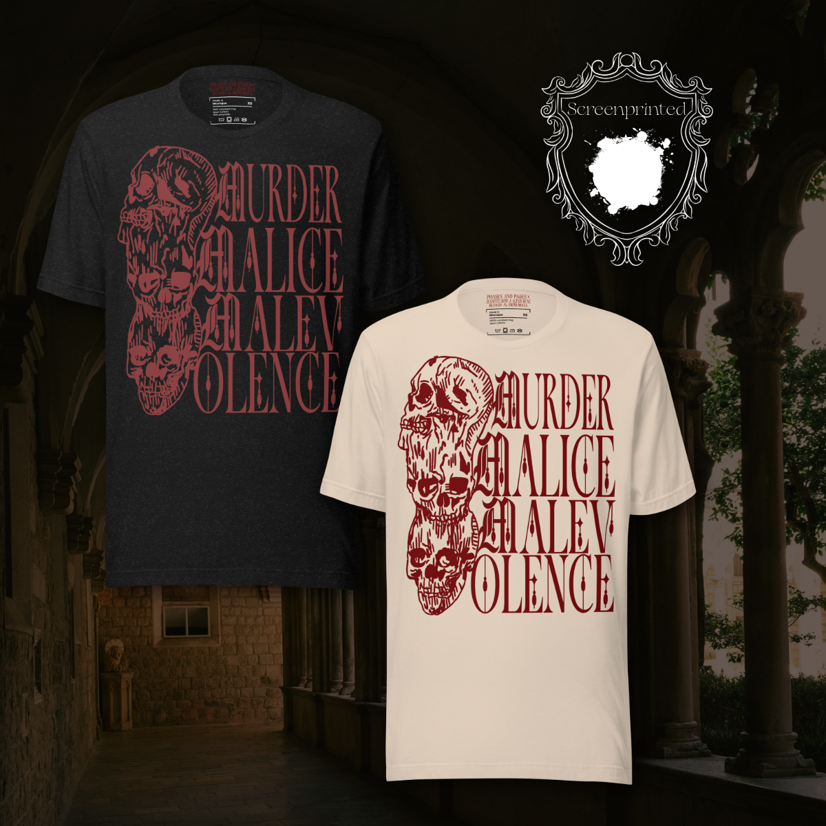 Three M's - Tee -Blood&Betrayals