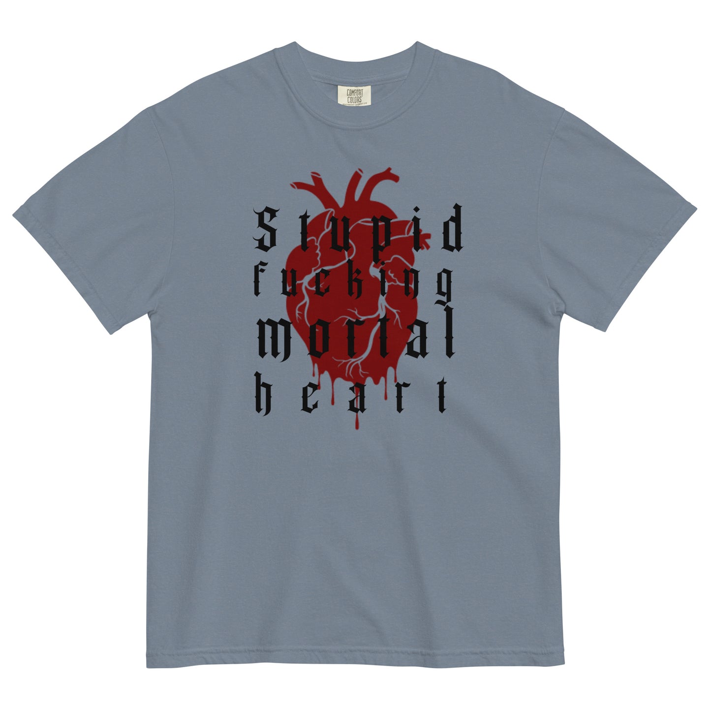 OG Stupid F-ing Mortal Heart heavyweight t-shirt