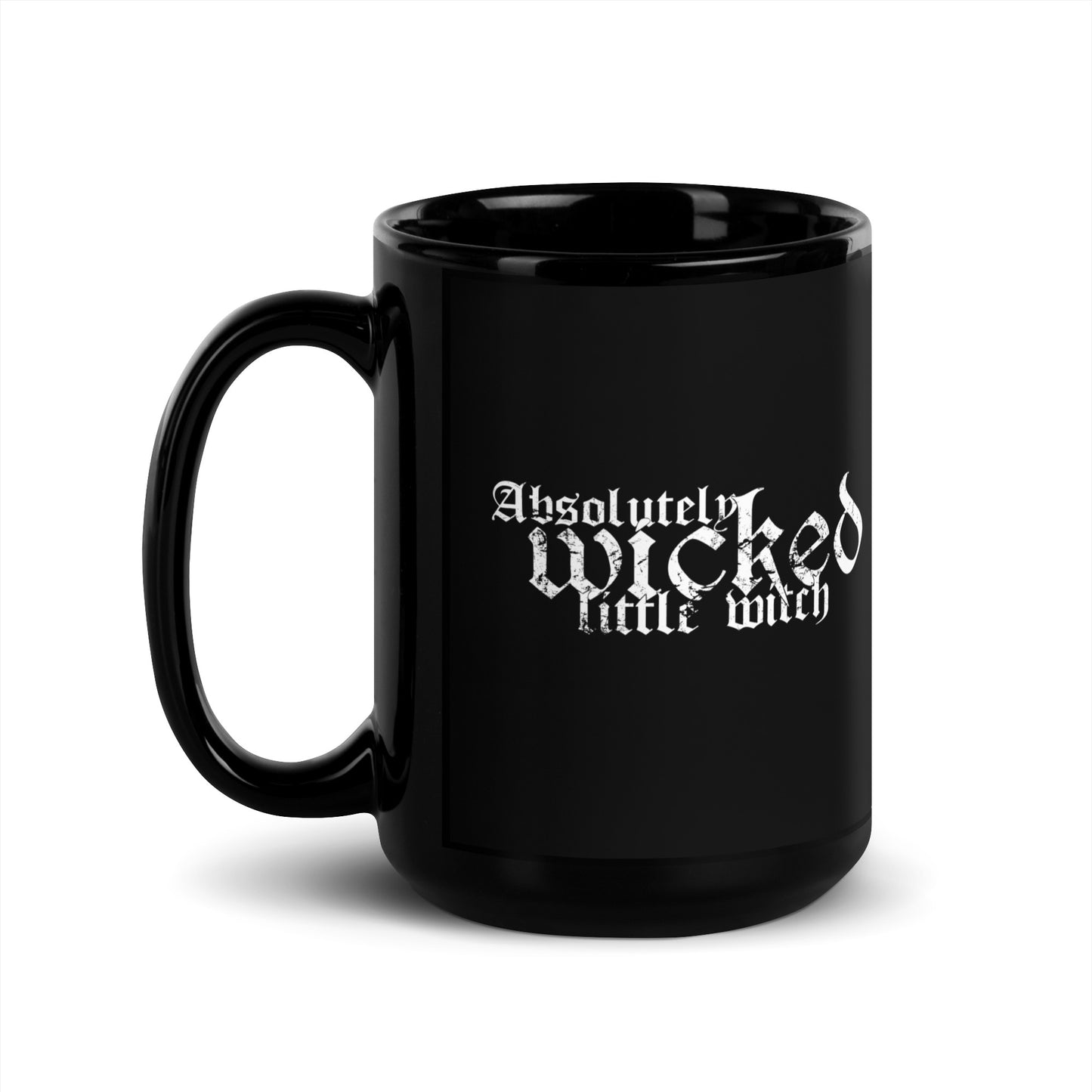 Wicked Little Witch 15oz Black Mug