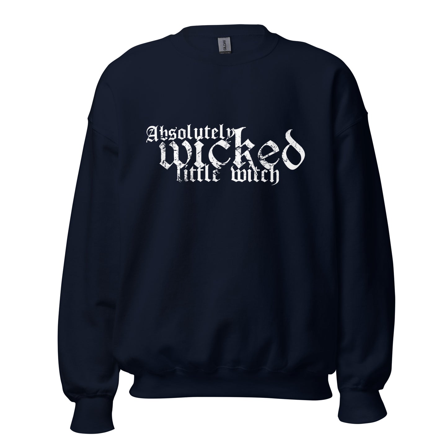 Absolutely Wicked Little Witch Crewneck - White Decal - Licensed