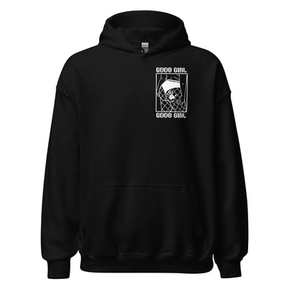 Thicc Good Girl Hoodie -White Design