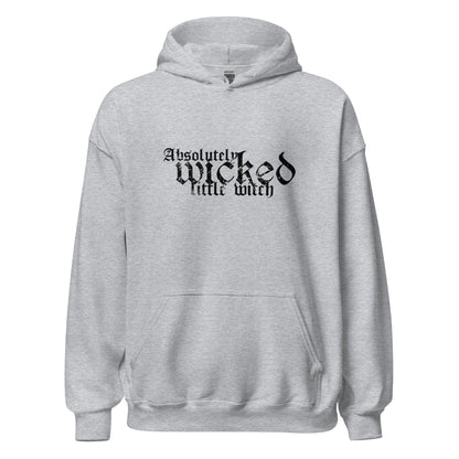 Wicked Little Witch -Black Decal - Hoodie - Licensed