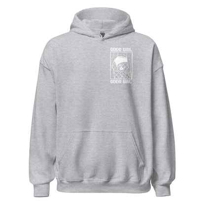 Thicc Good Girl Hoodie -White Design