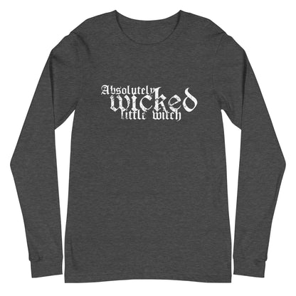 Absolutely Wicked Little Witch - Long Sleeve Tee - Licensed